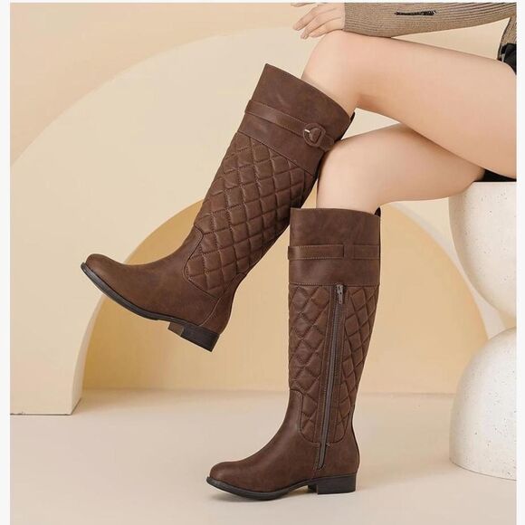 Ruiee Women's Brown Boots - Picture 1 of 8